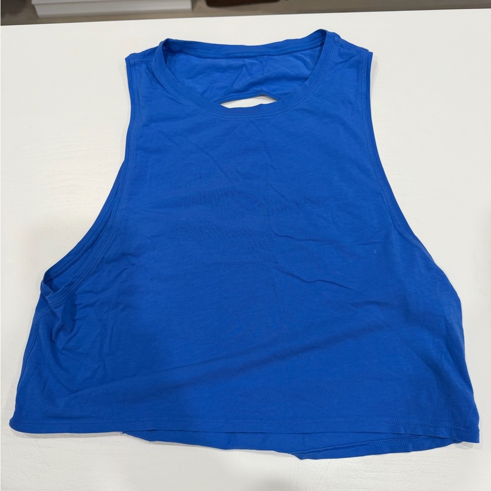 Lululemon Cut Back Crop Tank
